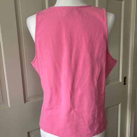 Pink Athletic/Tank w Set In Armholes - Picture 6 of 8